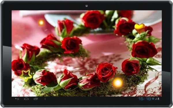 Valentine Roses live wallpaper स्क्रीनशॉट 4