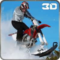 Ekstrim Mobil Salju Stunt Bike