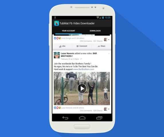 TubMat Fb Video Downloader screenshot 5