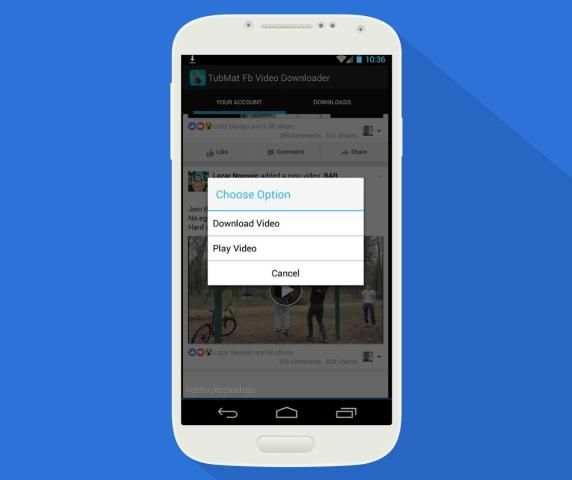 TubMat Fb Video Downloader screenshot 4
