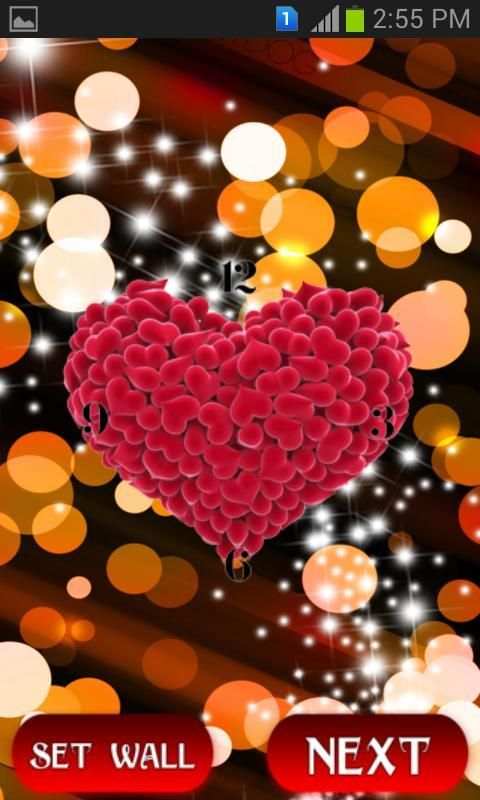 Heart Clock स्क्रीनशॉट 1