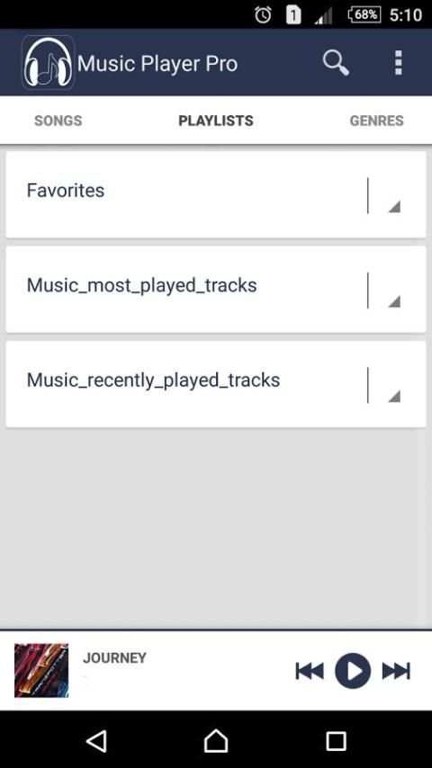 Music Player screenshot 2