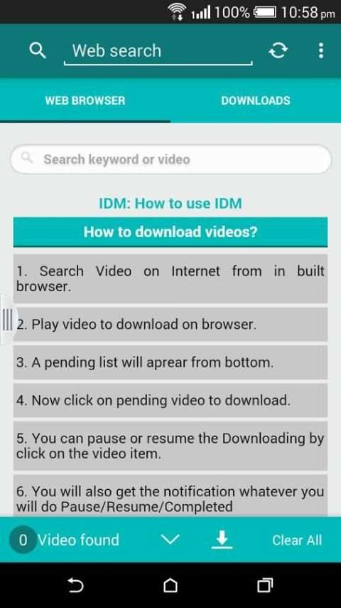 IDM Video Manager screenshot 3