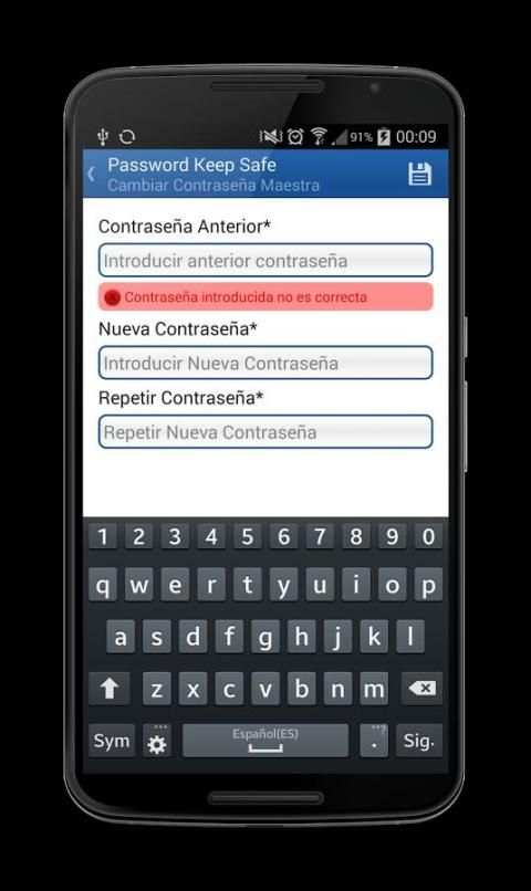 Password Keep Safe screenshot 1