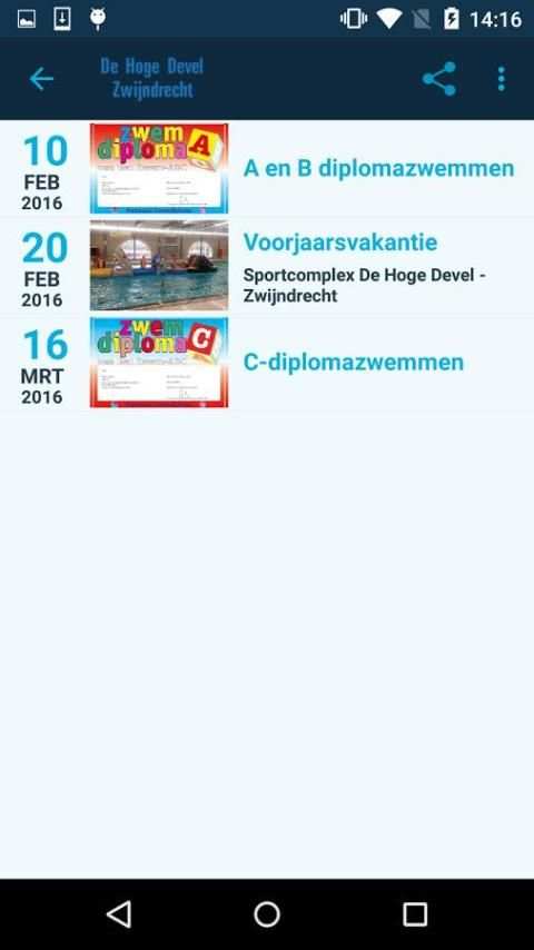 Sportcomplex De Hoge Devel screenshot 3