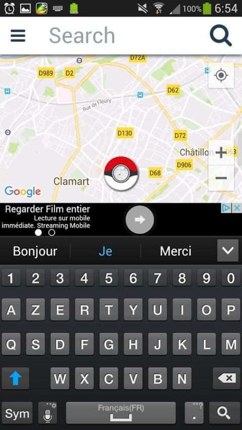 MPG PokeMap - Pour Pokémon GO 2 تصوير الشاشة