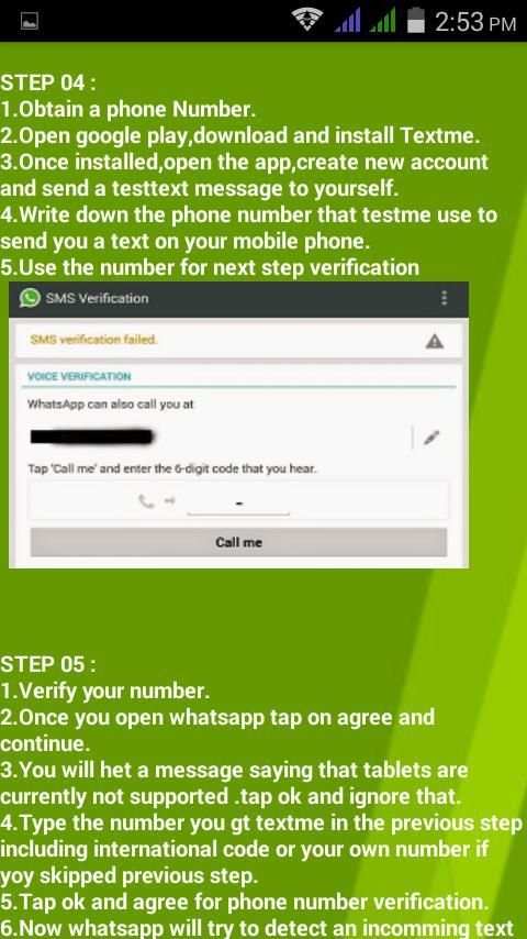 Install Whatsap on MOB and TAB screenshot 8