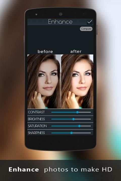 Selfie foto Penyunting screenshot 8