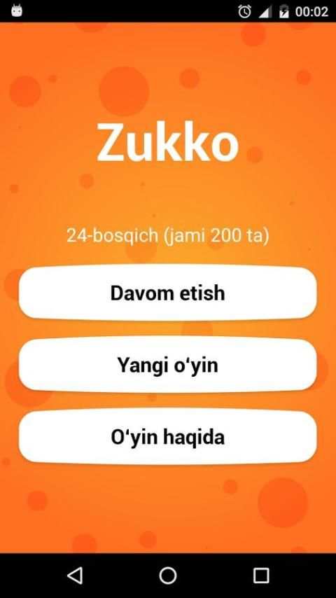 “Zukko” — so‘z o‘yini 7 تصوير الشاشة