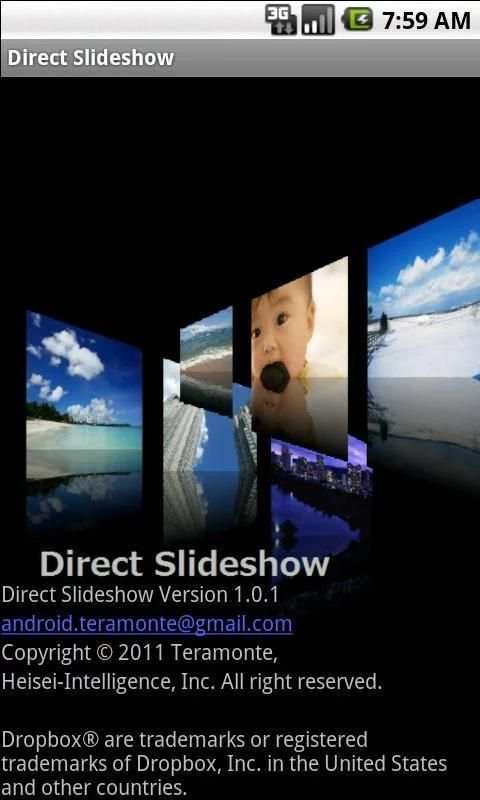 Direct Slideshow screenshot 1