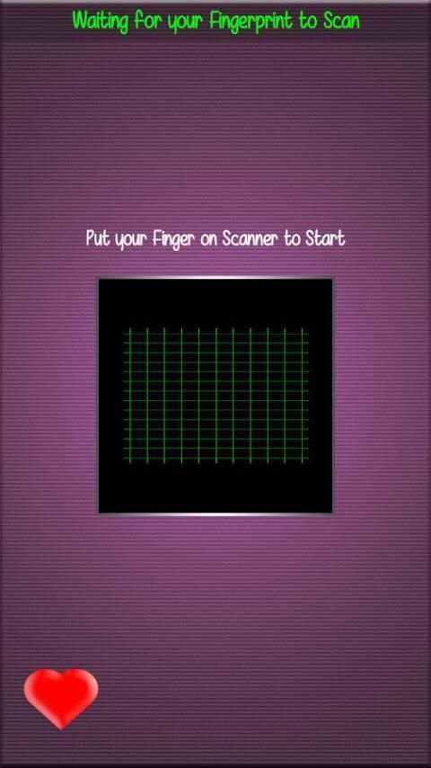 Fingerprint Blood Pressure Fun screenshot 2