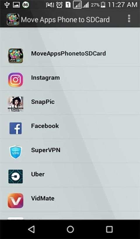 Move Apps Phone to SD Card स्क्रीनशॉट 2