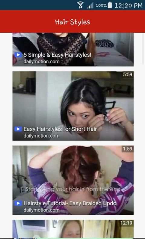 1000+ Girls Hairstyles 2016 screenshot 4