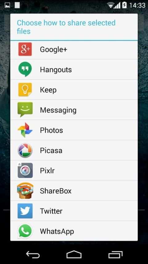Share files screenshot 2
