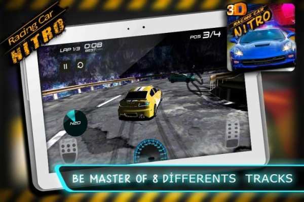 3D Racing Car Nitro screenshot 3