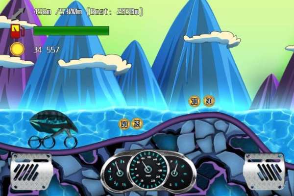 Alien Planet Racing скриншот 2