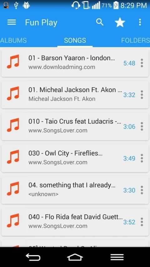 WinMusic Player स्क्रीनशॉट 10