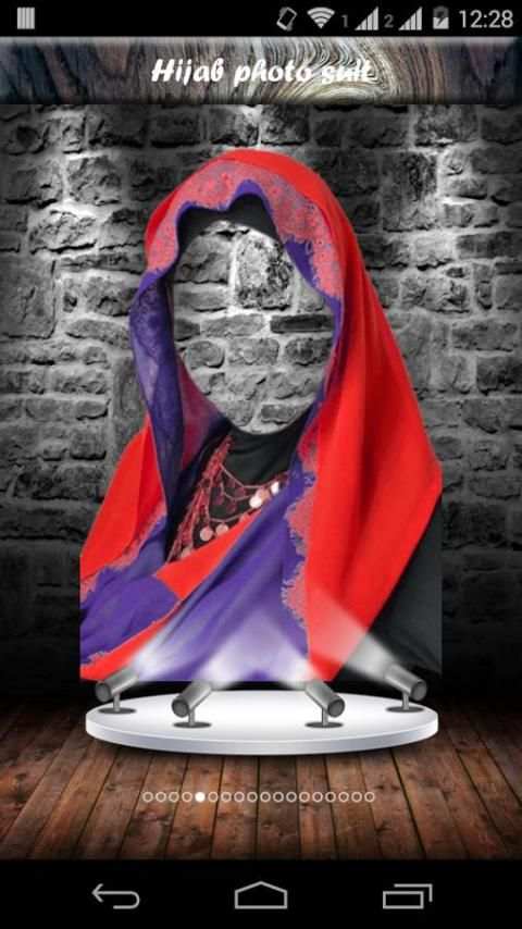 Hijab photo suit screenshot 3