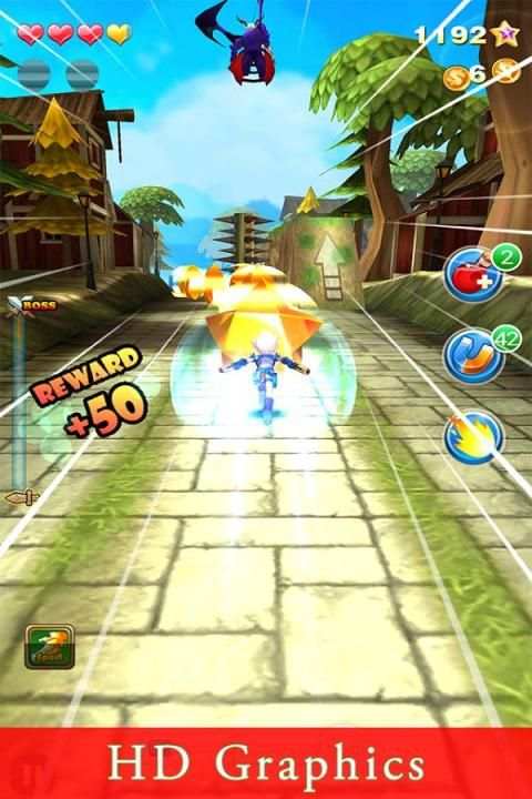 Runner Hero Fighting screenshot 2