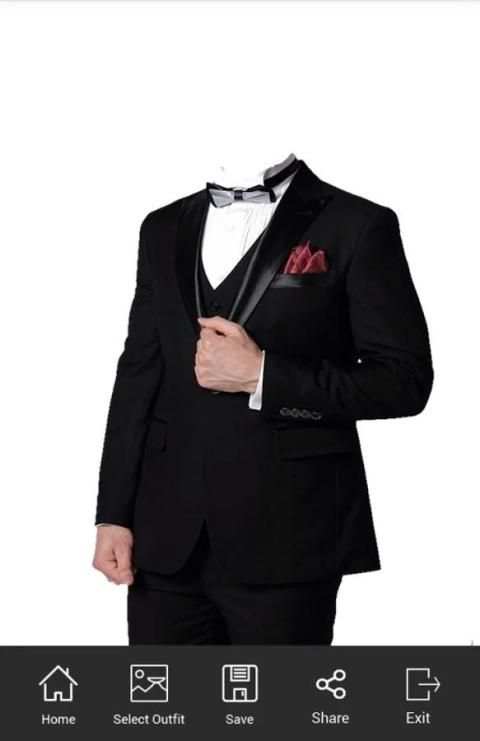 Blazer Men Photo Suit 1 تصوير الشاشة