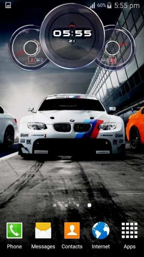 Jam HP Tema Otomotif Keren! screenshot 3