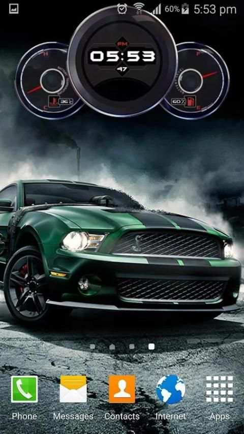 Jam HP Tema Otomotif Keren! screenshot 5