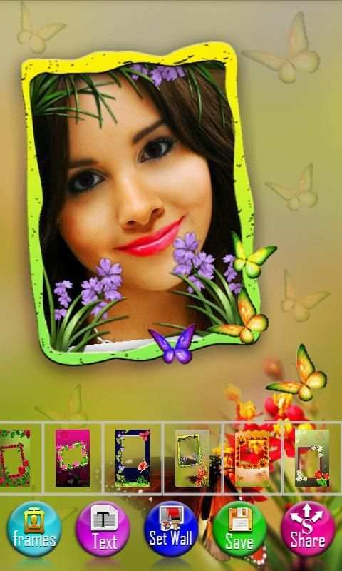 Flowers photo frames Animated 9 تصوير الشاشة