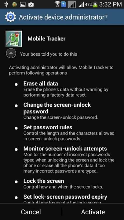 Mobile Tracker स्क्रीनशॉट 8