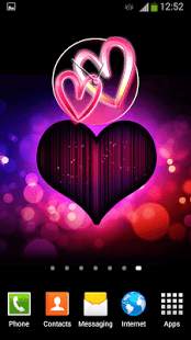 Hearts Clock Widget screenshot 2