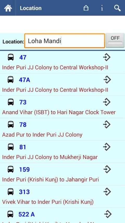 Delhi DTC Info screenshot 4