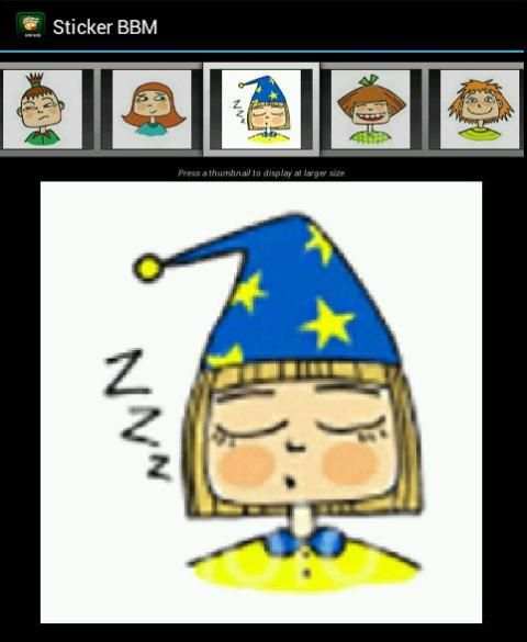 Sticker BBM Gratis screenshot 1