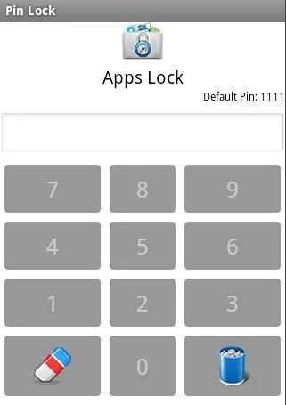 Apps Lock screenshot 1