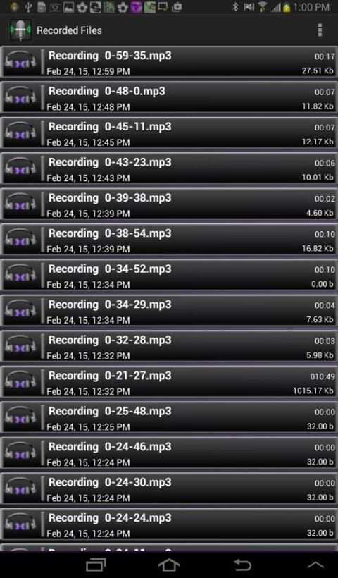 Easy Voice Recorder screenshot 4