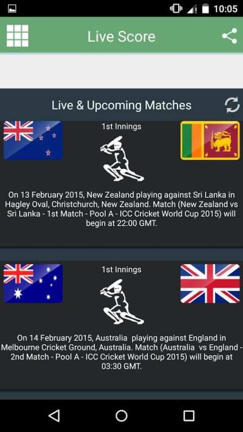 Cricket World Cup 2015 screenshot 5