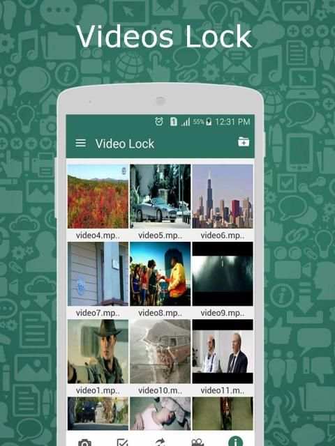 Lock Video for Whats Messenger screenshot 4