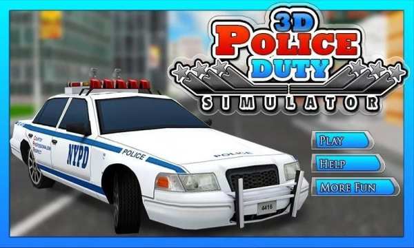 Polisi tugas Driver Simulator screenshot 3