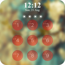 lock screen keypad icon