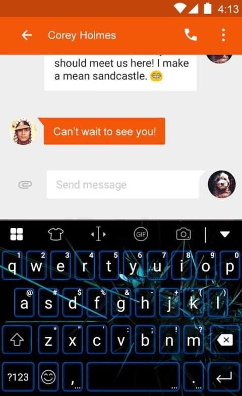 Space Car Emoticons Keyboard 4 تصوير الشاشة