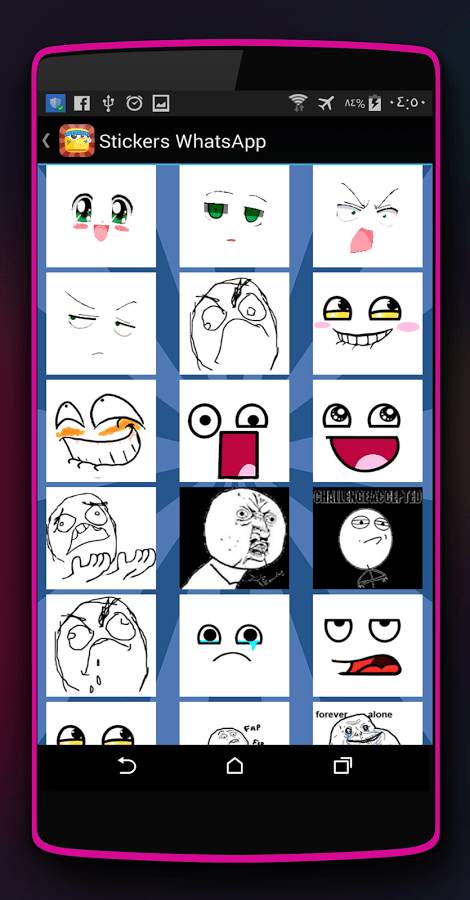 Stickers for WhatsApp Smileys screenshot 3