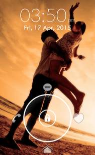 Love Heart Lock Screen screenshot 7