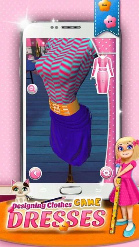 Designing Clothes Game-Dresses screenshot 5