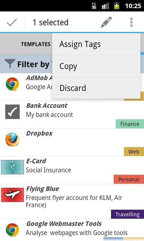 GRITSafeTrial password manager 3 تصوير الشاشة