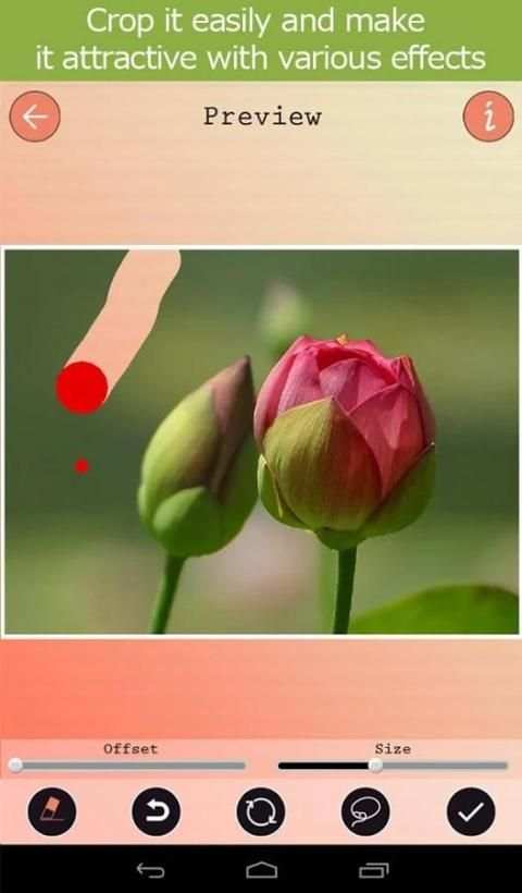Photo Crop HD скриншот 3