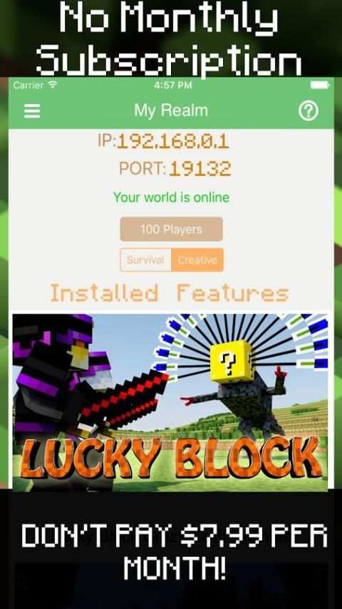 Plug for Minecraft PE 4 تصوير الشاشة