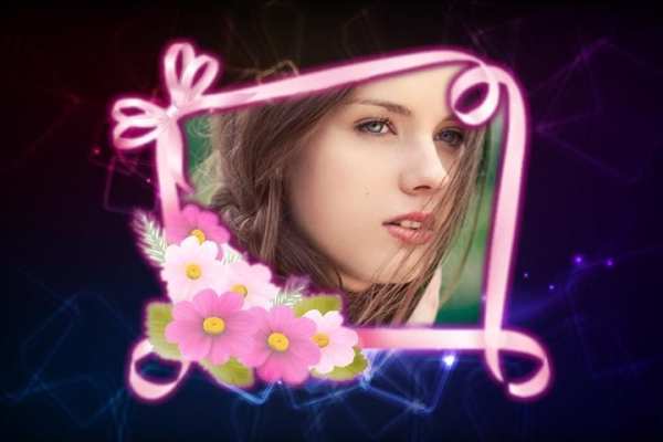 Neon Photo Frames скриншот 1