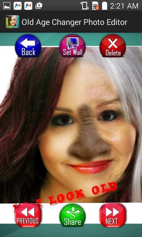 Old Age Changer Photo Editor скриншот 2