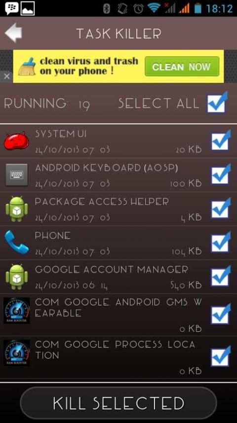 Aplikasi Mempercepat Android screenshot 5