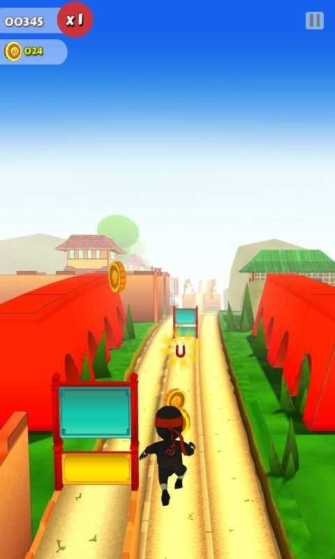 Ninja Runner 3D screenshot 3