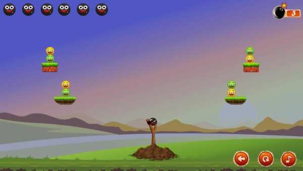 Knock down Birds скриншот 2