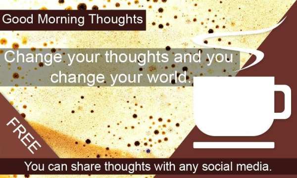 Good Morning Thoughts स्क्रीनशॉट 1